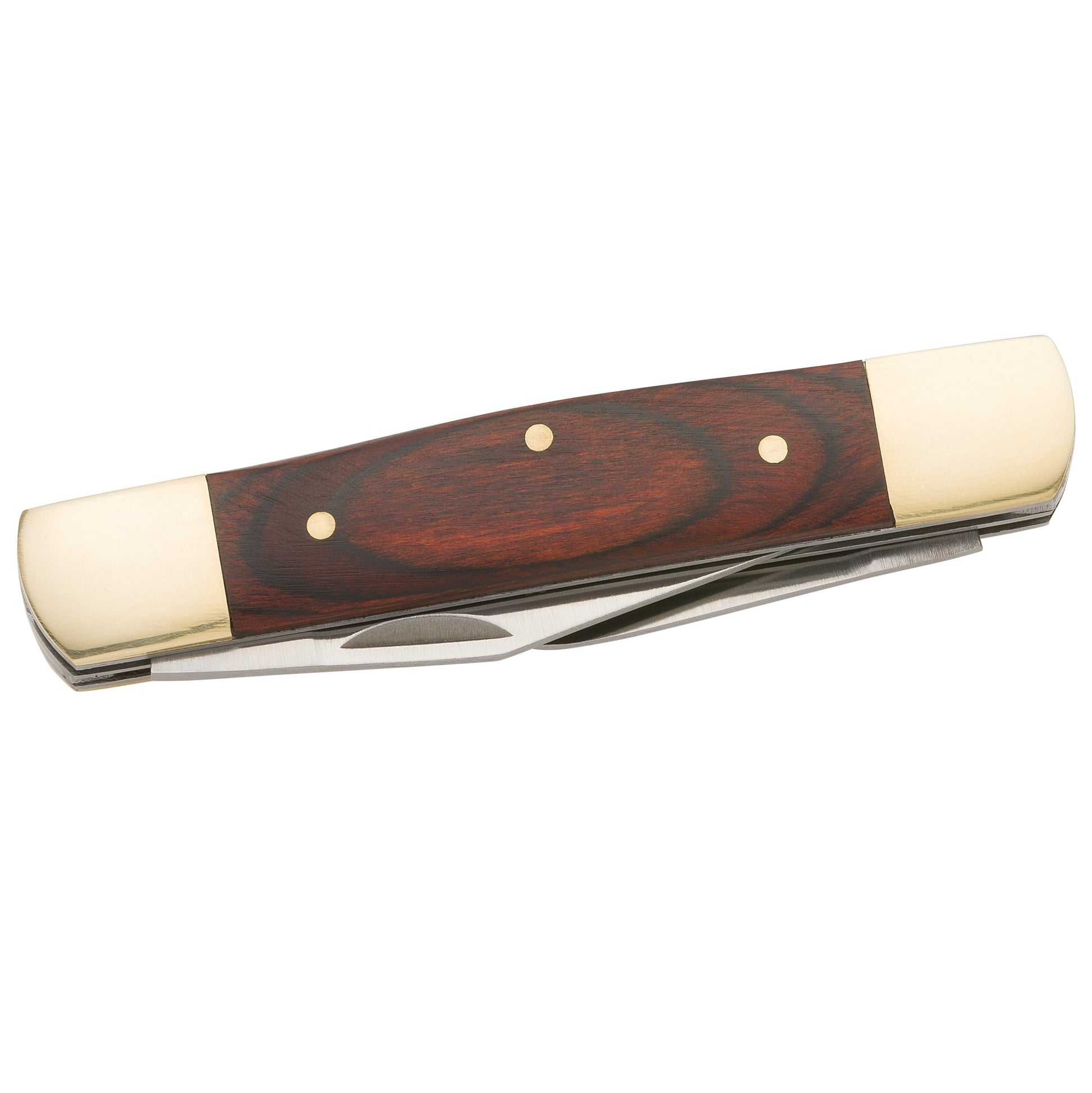 Stockman Wood Combo Knife Closed